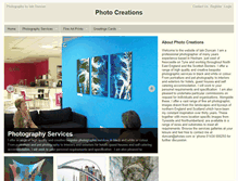 Tablet Screenshot of duncanphotocreation.com
